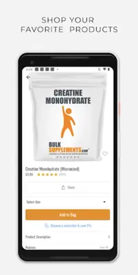 Bulk Supplements Vitamin Shop android App screenshot 2